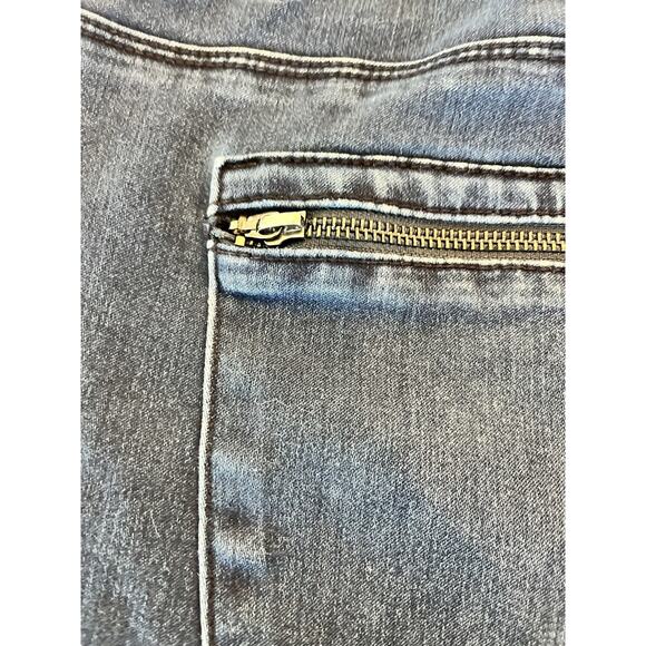 Melissa McCarthy Seven 7 Jeans Plus Size 20W Pencil Ankles Zip Skinny Stretch - Picture 11 of 14